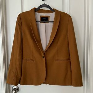 EUC J Crew blazer. Camel color. Size 12 petite.